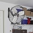 XtremepowerUS Pro-Series Wall Mount Workstation 20 inch High-Velocity Fan Adjustable 3-Speed Motor, 4900 CFM Tilt for Home, Office, and Grow Tents