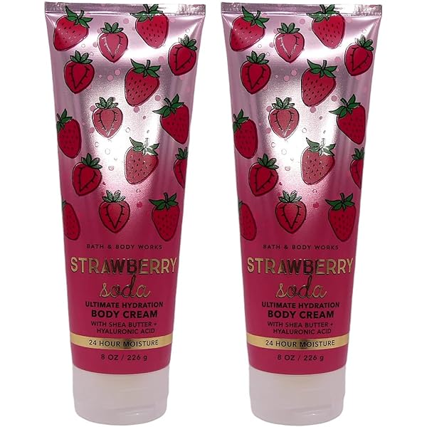 新品バスアンドボディークスのStrawberry Soda ボディケア4点