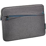 Pedea Tasche mit Zubeh&ouml;rfach f&uuml;r Tablet 25,6 cm (10,1 Zoll) grau
