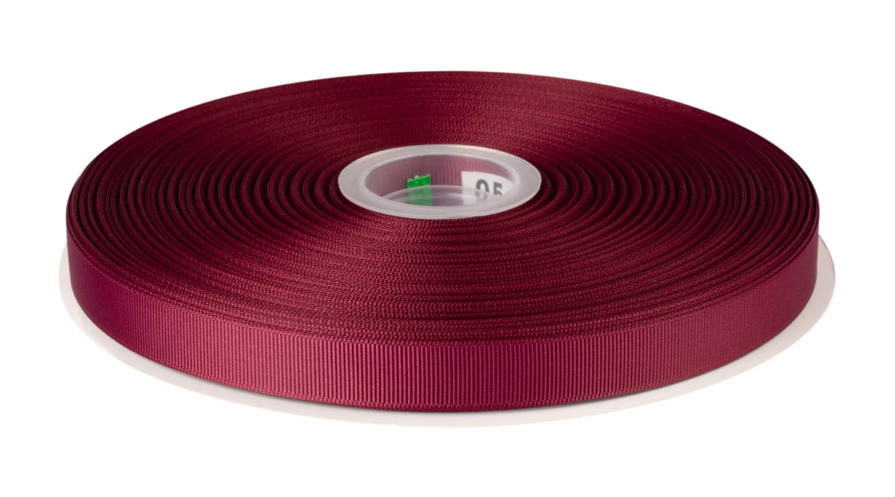 Fondersy 16mmX 91M Solid Grosgrain Ribbon for Gift Wrapping, Hair Bows, Parties, Wedding Decoration, Crafts Sewing(Burgundy)