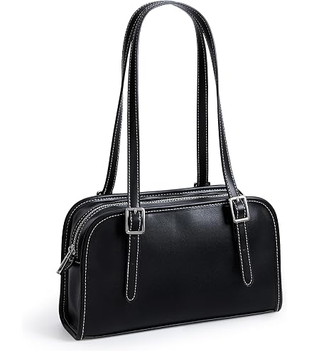Amazon.com: Keyli Double Zip Shoulder Bag for women Swing bags