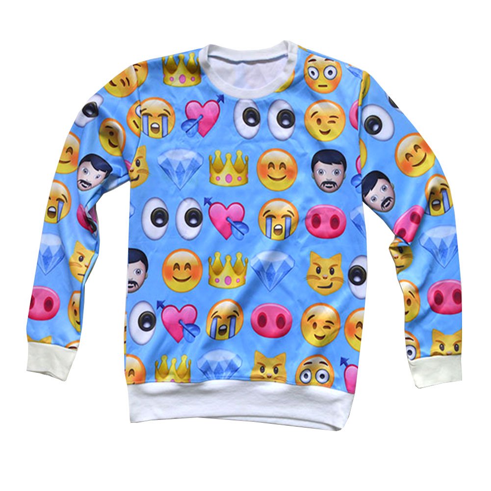 Women's Sweaters EMOJI Network expression 3D Hoodies Galaxy