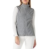 Outdoor Ventures Women's Polar Fleece Zip Vest Outerwear with Pockets,Warm Sleeveless Coat Vest for Fall & Winter