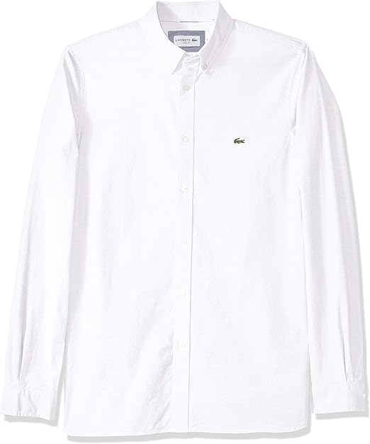 black slim fit oxford shirt