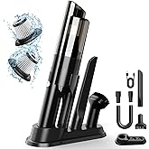 Handheld Vacuum Cordless,10KPA Powerful Suction Car Vacuum with 2-Speed, Vacuum Cleaner with Charging Dock, Portable Lightweight 4-in-1 Mini Hand Held Vacuum for Car Home Pet Office and Pet Hair