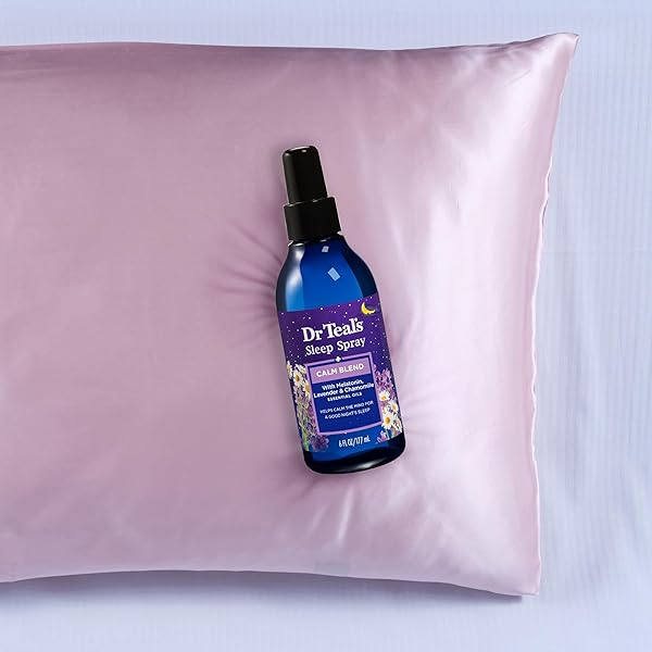 DR TEAL’S SLEEP SPRAY WITH MELATONIN & ESSENTIAL OIL BLEND, 6 FL OZ (PACK OF 3)