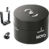 Movo MTP1000 360-Degree / 60-Minute Panoramic Time Lapse Tripod Head for DSLR's, GoPro's, and Smartphones, Black