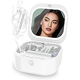 kingdo 4-in-1 Microdermabrasion Machine, At-Home Diamond Exfoliation & Pore Cleansing Device with Adjustable Suction, Replaceable Tips for Facial Skin Care