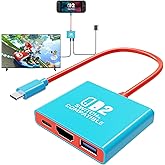 Switch 2 Dock Switch Docking Station for Nintendo Switch 2 (2025), Portable TV Docking Station Support with 4K@60Hz