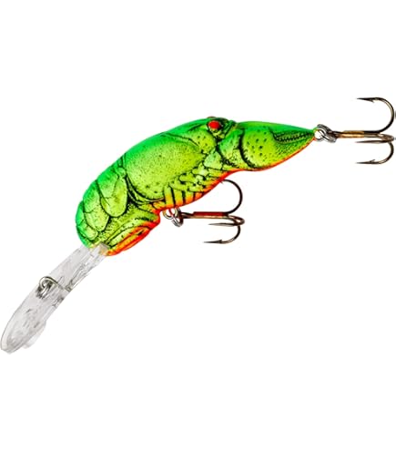 Leurre De Pêche Rebel Big Craw - 2,625 Pouces - 7/16 Oz - Appât Dur - Neuf