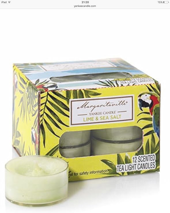 Yankee Candle Margaritaville Lime & Sea Salt Tea Light