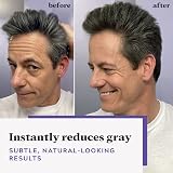 Just For Men Touch of Gray Hair Coloring T-45 Dark Brown Comb Applicator Salt view 2