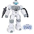 RONGWALLE Robot Toys for Kids Age 6-10, Intelligent Programmable RC Robot with Gesture Sensing, Singing, Dancing, and Storytelling, Christmas Birthday Gifts for Boys Girls