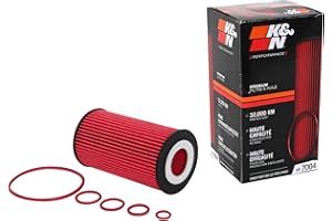 K&N Premium Oil Filter: 20,000 Mile Engine Protection, High Capacity : Compatible with Select MERCEDES BENZ/CHRYSLER/DODGE/FREIGHTLINER (See Product Description for Select Models), HP-7004