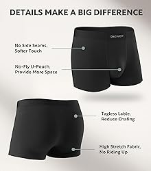 DAVID ARCHY Mens Underwear Trunks Comfortsoft