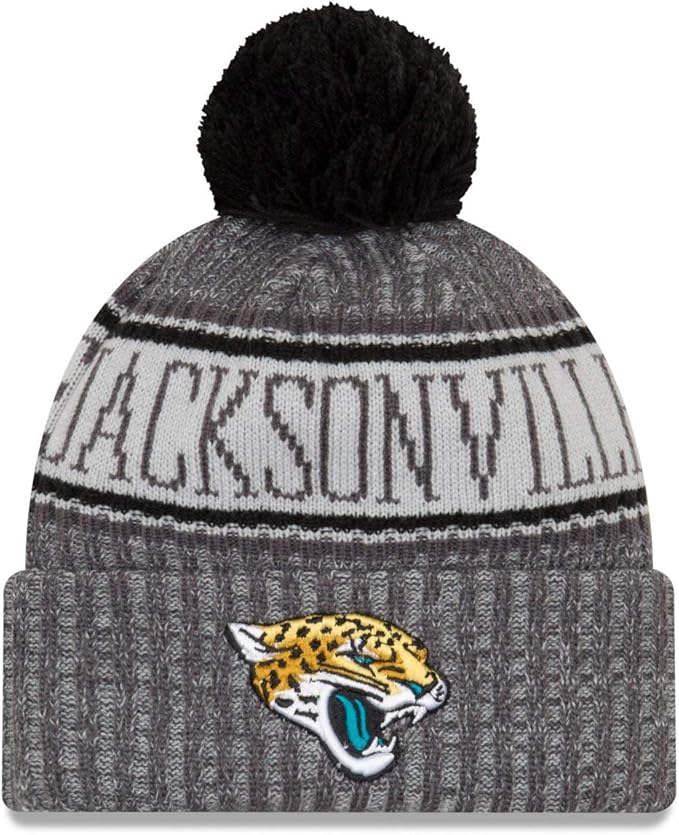 New Era Jacksonville Jaguars Beanie NFL 2018 Sideline Sport