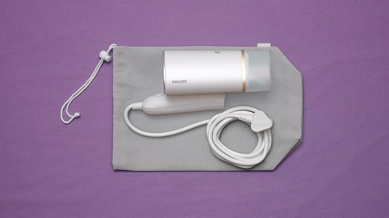 défroisseur à main 3000, 20 g/min, 1000W, pliable et léger, Blanc
