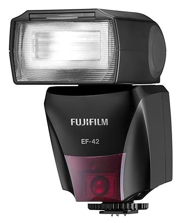 Fujifilm EF-42 TTL Blitzgerät für HS20, HS25, HS30, X100, X-S1, X10 und X-Pro-1.