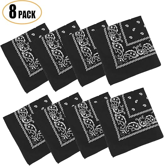 Funnlot Paisley Bandanas Cowboy Bandanas Man's Novelty