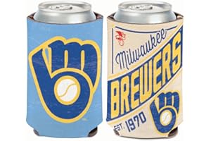 WinCraft Milwaukee Brewers Cooperstown Can Cooler