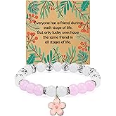 Friendship Bracelets Gift for Best Friend Women Stretch Bracelet Jewelry Friendship Birthday Gifts for Bestie Birthday Gifts for Bestie Friend Mothers Day Present Christmas Valentines Day Gift Jewelry