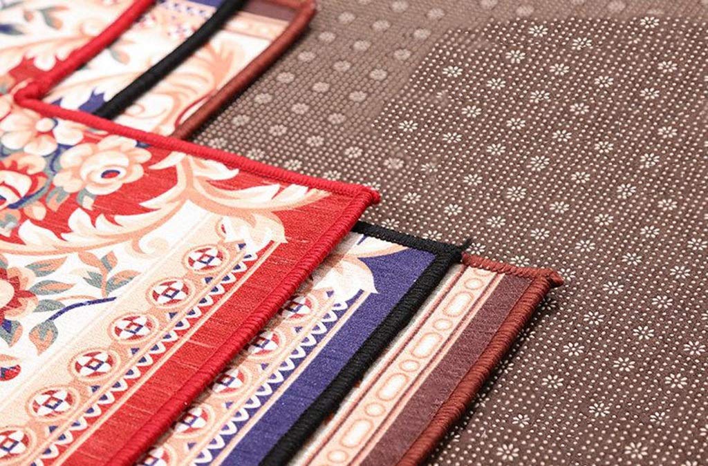 Farbe : B, größe : 50 * 80cm Veranda Schlafzimmer Balkon Fußmatte