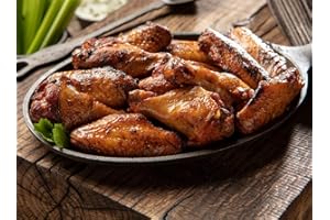 Burgers' Smokehouse Fully Cooked Chicken Wings (Nashville Hot, 2 pounds)