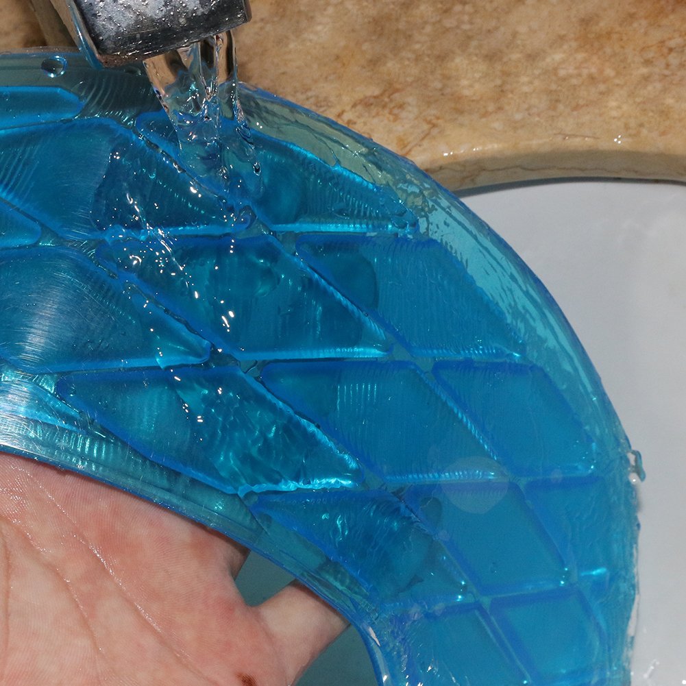 Kindax Gel Toilet Seat Cushion Portable and Washable Toilet Seat Cover