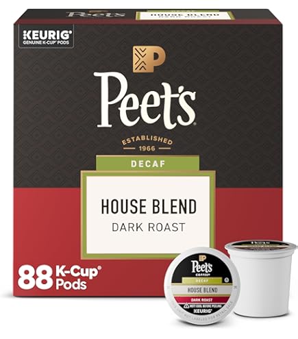 Amazon.com: Peet's Coffee, Dark Roast Keurig K-Cup Pods, 100