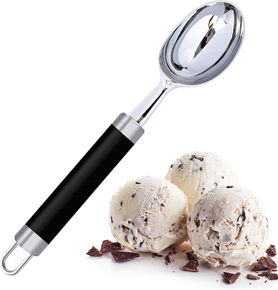 Ice Cream Scoop Solid Stainless Steel Large Icecream