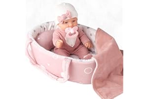 12 Inch Baby Doll with Doll Clothes, Hat, Pacifier, and Other Accessories 12'' Baby Doll