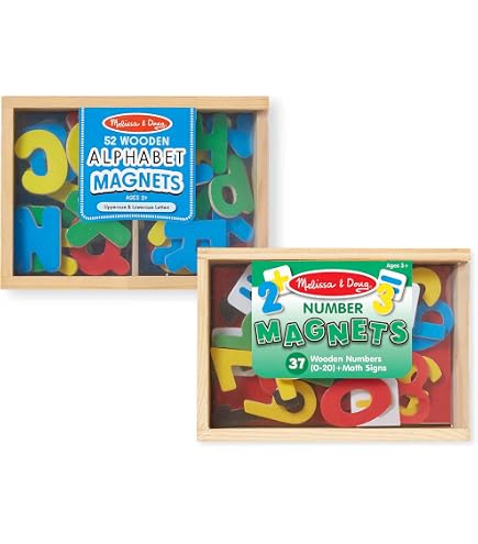 Lettres Magnétiques En Silicone JoyCat – 26 Aimants ABC Majuscules, Couleurs Douces, Dès 1 An, Apprentissage Alphabet