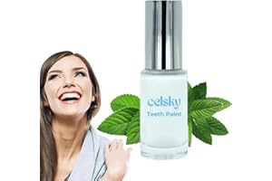 EILTEAU Celsky Paint Confident Smile,Celsky Teeth Paint, Celsky Paint Instant Teeth Whitening Paint, Celsky Tooth Paint Kit (1)