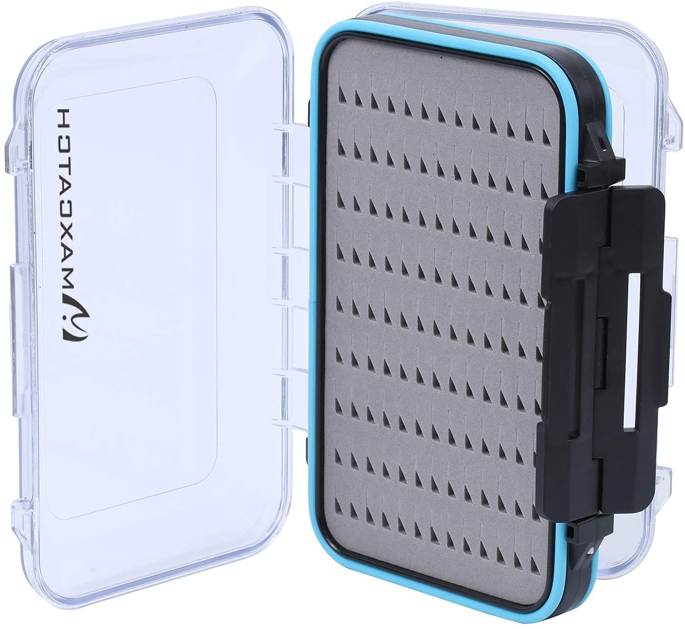MAXIMUMCATCH Maxcatch Two-Sided Waterproof Fly Box Easy Grip Foam Jig Fly Fishing Box Multiple Sizes