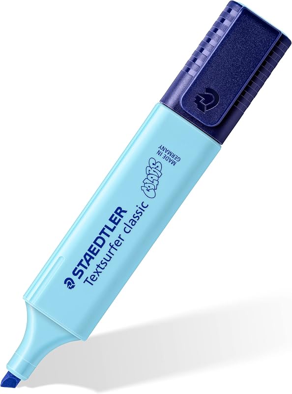 Staedtler 364 CWP4PA. Marcadores fluorescentes texteaster. Caixa com 4 marcadores de cor pastel.