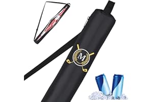 Golf Accessories for Men,Golf Gifts Beer Sleeve with Embroidered Monogrammed,Beer Sleeve 7-Can Insulated Cooler Sleeve