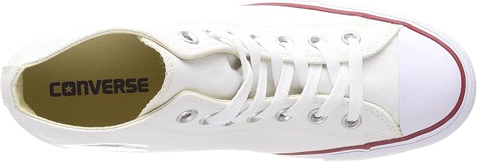 Converse mid lux canvas zeppa bianca Clearance