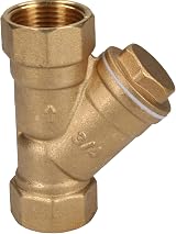 AB Tools 3/4" Brass Inline Y-Strainer Debris Filter Stainless Steel Mesh WRAS view 4
