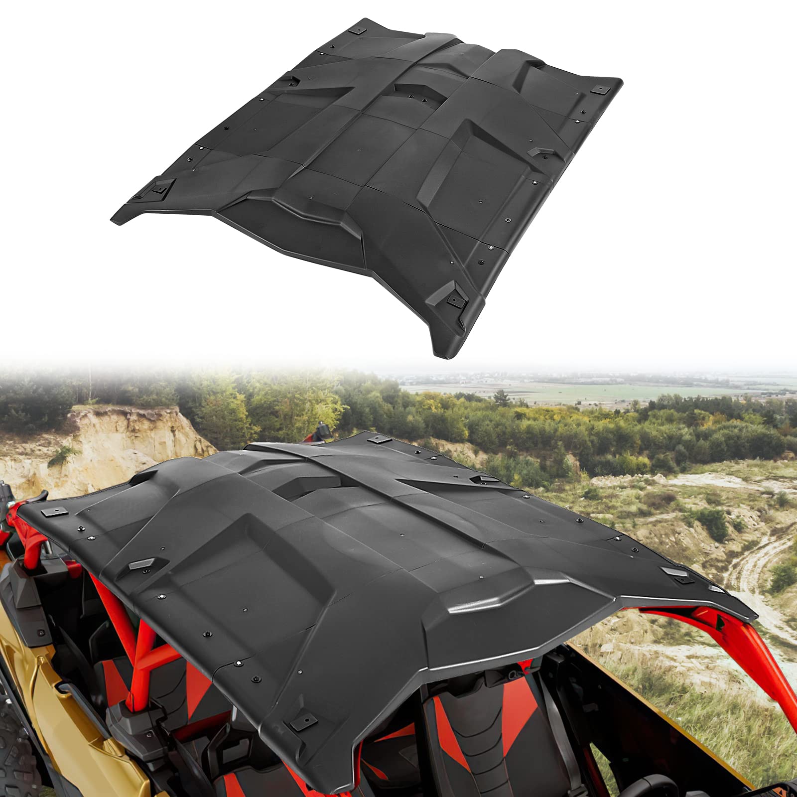 Kemimoto X3 Max Roof Compatible with Can Am Maverick X3 Max X RS Turbo ...