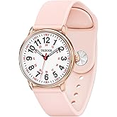 TKIIOER Nurse Watch for Nurse Medical Professionals Students Women Men, 50M Waterproof 12/24 Hour Military Time Luminous Easy Read Dial, Second Hand Watch for Nursing