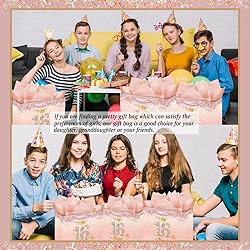 Vichona Rose Gold 16th Birthday Gift Bag for