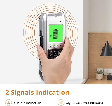 Neoteck 2 en 1 Detector de Pared Escáner de Pared Medidor de Humedad madera Cable de Alta Tensión Retroiluminación LCD Para Montantes Metal Madera Cable de Corriente Alterna: Amazon.es: Bricolaje y herramientas