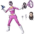 Power Rangers Lightning Collection in Space Pink Ranger 6-Inch Premium Collectible Action Figure Toy with Accessories, Kids Ages 4 and Up