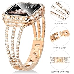 Surace Metal Band for Apple Watch Bands 44mm for
