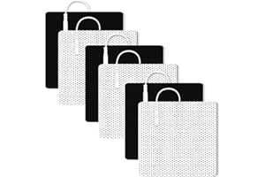 GROZAV 4X4" Large TENS Unit Replacement Pads for Waist and Lower Back Pain Relief Thicked TENS Unit Pads Self-Adhesive Electrode Pads Compatible with TENS 7000, AUVON TENS- 6 PCS