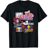 Poppy Playtime Friends Manga Panels Distressed Style T-Shirt