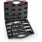 WAYCOJOY 7PCS Cylinder Hone Tool Set, Adjustable for 3/4" to 7" Cylinders | Engine Piston Servicing Tool with 1-1/8" 3" 4" Replacement Honing Stones 220 Grit, Engine Cylinder Honing Grinding Tool