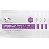 Skyn ICELAND Hydro Cool Firming Forehead Patches, 10 Minute Smoothing Treatment with Peptides and Hyaluronic Acid, All Skin Types, 4 Patches