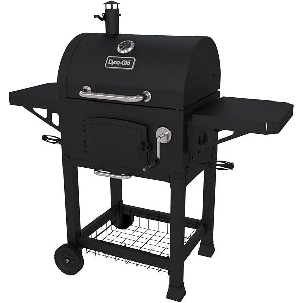 Amazon.com: Dyna-Glo DGN405SNC-D Heavy Duty Stainless Charcoal charcaol  Grill, Standard : Patio, Lawn u0026 Garden