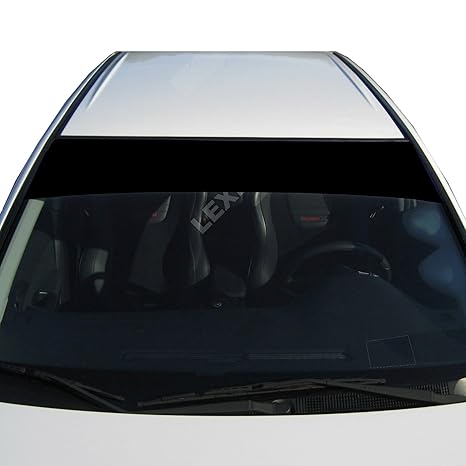 6x 60 Vinyl Windshield Banner Strip Stripe Sticker Window Car Sun